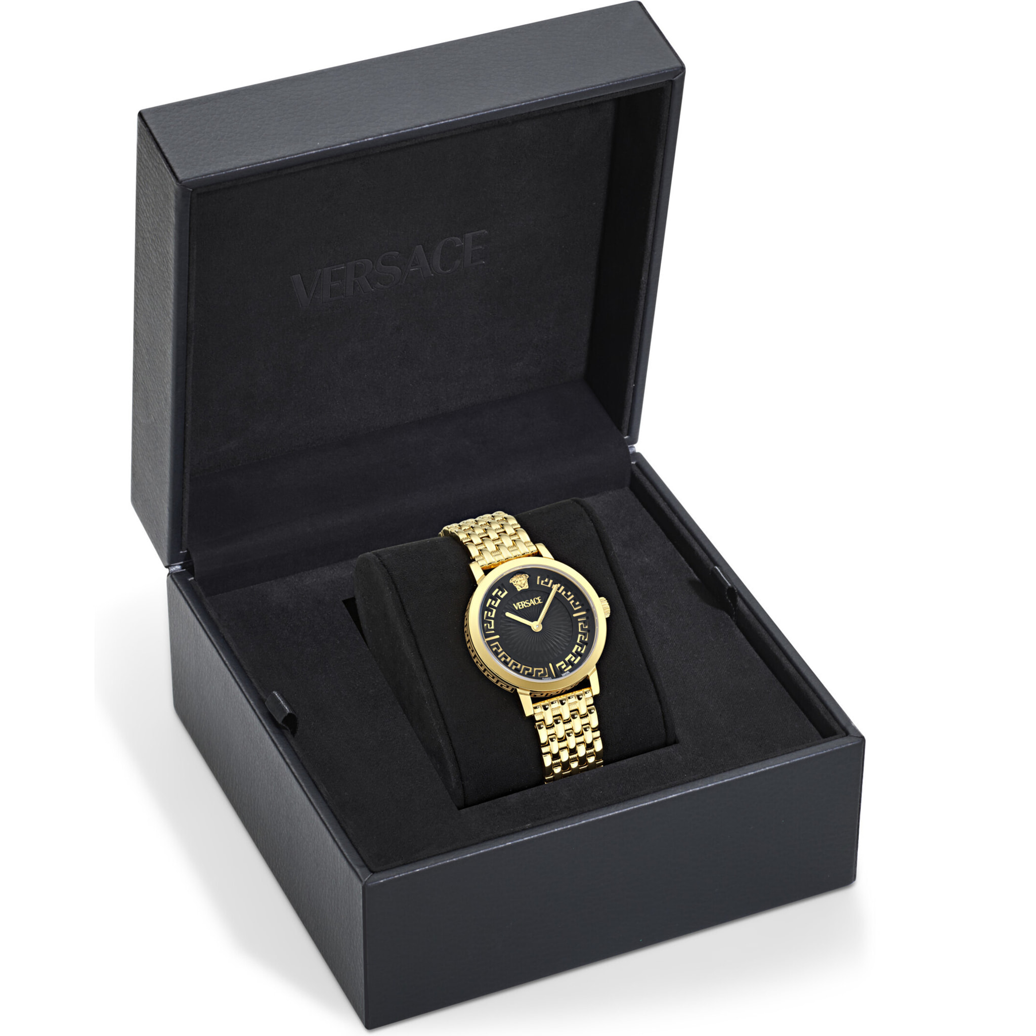 Versace Orologio Analogico Al Quarzo Greca Fortuna (Wc-0A)