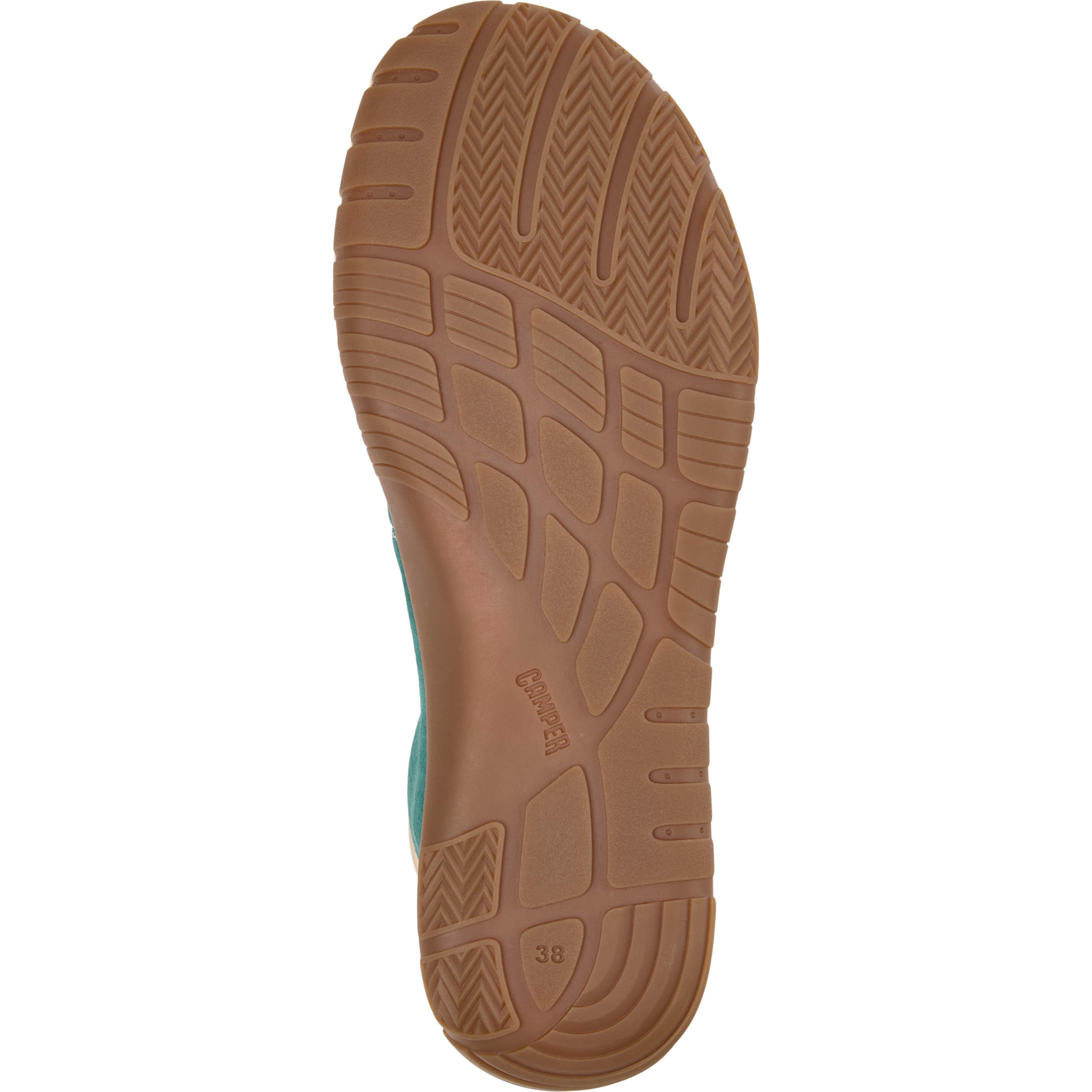 Zapatillas - CAMPER Peu Path+ - Verde - Cuero nobuk