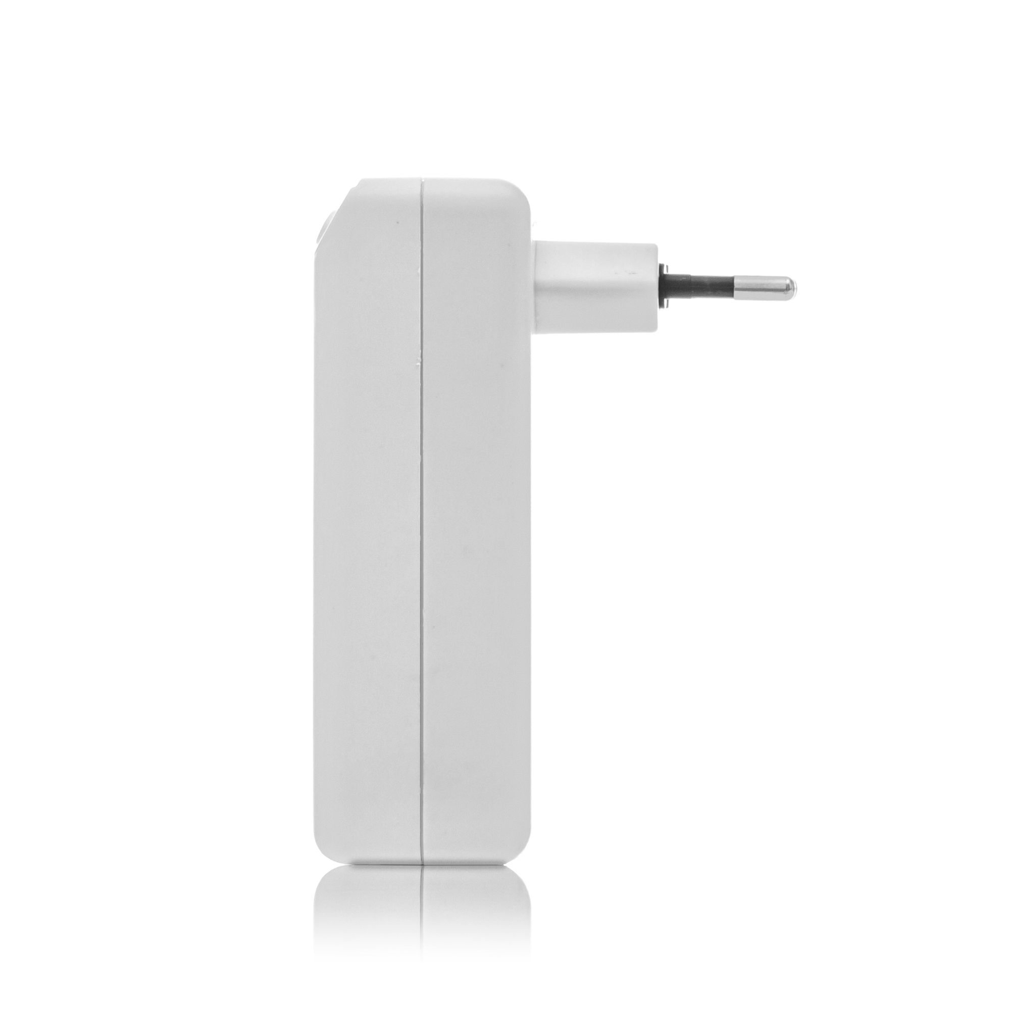 Pacchetto di 2 repellenti ultrasuoni per insetti con LED KL - bianco - 6,5x9,8x6 cm