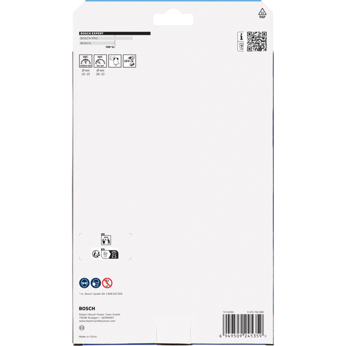 Coffret de 13 mèches plates EXPERT Self Cut Speed - BOSCH - 2608902112