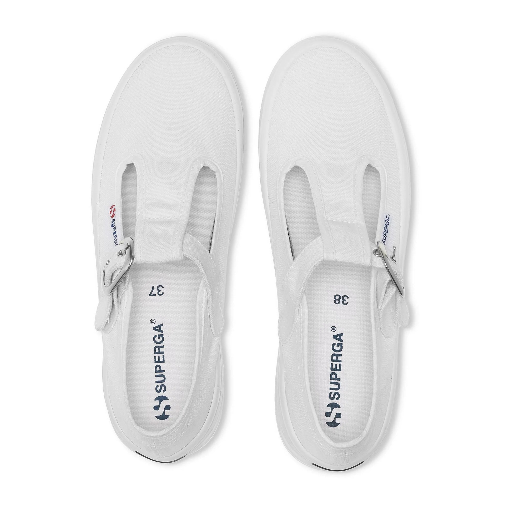 Le Superga Donna Bianco 2541 Mary Jane Alpina