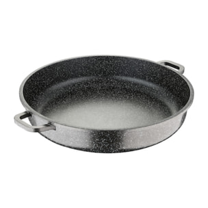 Cacerola baja con tapa 36X7.5CM 6L aluminio fundido Bergner Orion