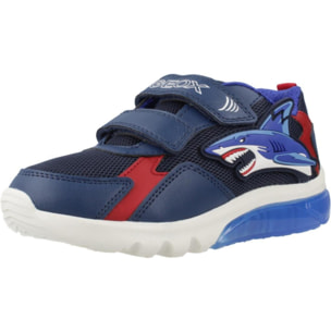 Zapatillas Niño de la marca GEOX  modelo J CIBERDRON BOY AZUL