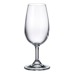 Lot de 6 verres à pied en cristallin 21cl INAO