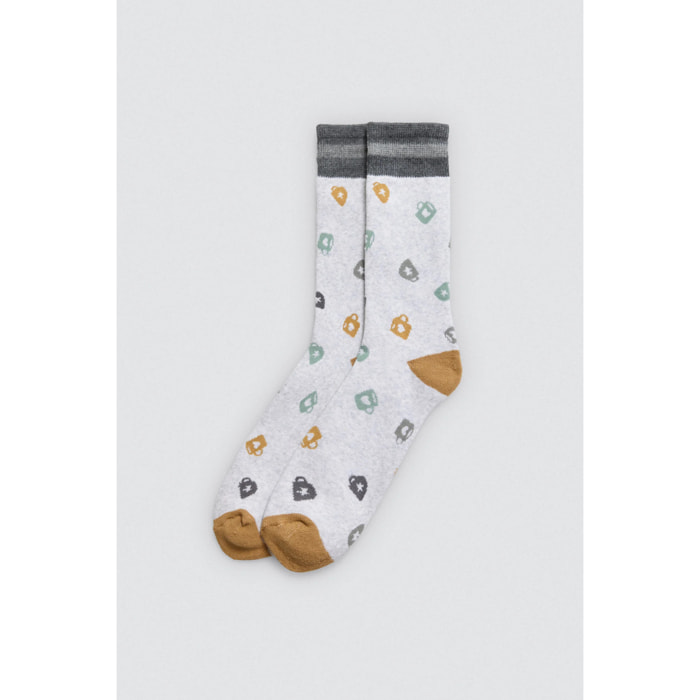 Confezione da 3 calzini termici stampati