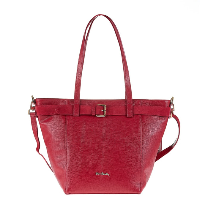 Borsa a spalla da donna Made in Italy - Modello Celeste Elite - 100% pelle - 42.0 x 30.0 x 16.0 cm