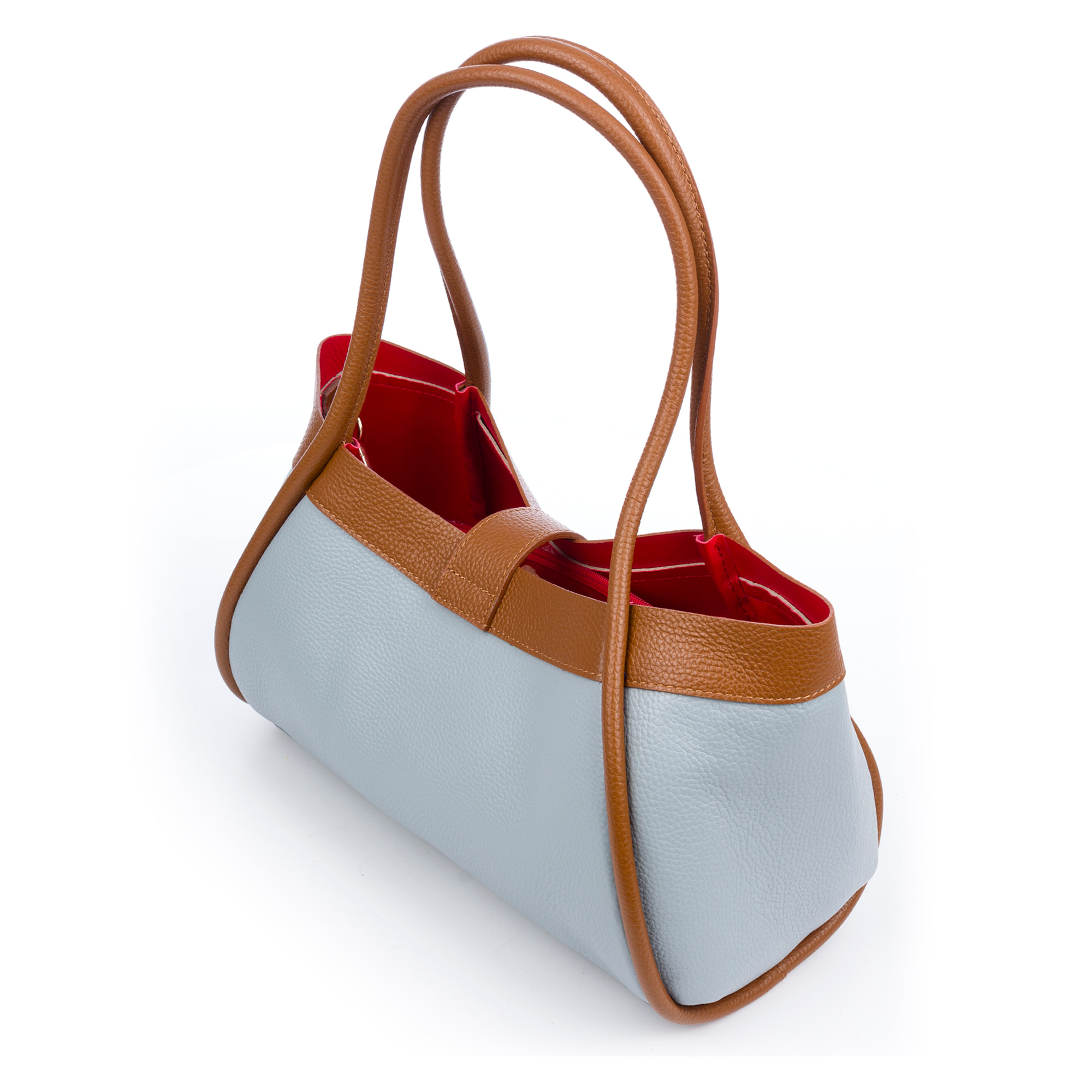 Beinette Borsa Tote Donna. Vera Pelle Dollaro.
