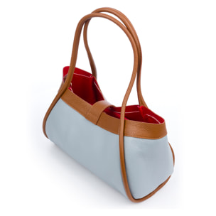Beinette Borsa Tote Donna. Vera Pelle Dollaro.