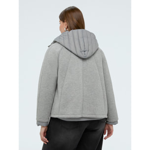 Fiorella Rubino - Giacca 3 in 1 con imbottitura in Sorona® Aura - Grigio