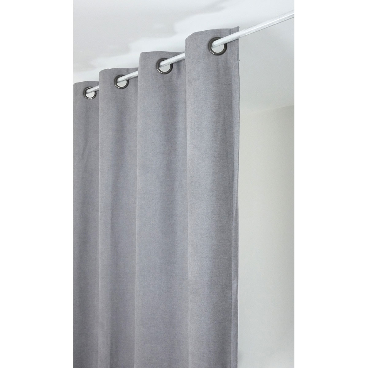 Rideau Alaska isolant et 100 % occultant - Gris souris