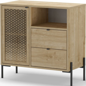 Buffet 1 porte et 2 tiroirs - CORTO