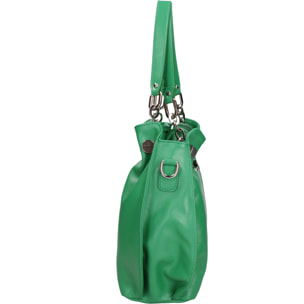 Borsa a mano da donna Made in Italy - Modello Ereba - 100% pelle - 38.0 x 30.0 x 12.0 cm