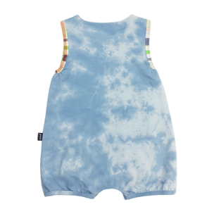 PAGLIACCETTO JERSEY MALTINTO AZZURRO PROFILI SCOZZESI