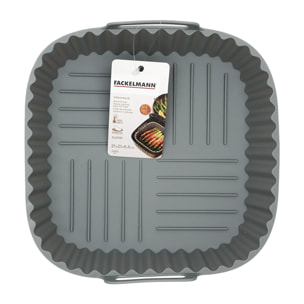 Panier carré en silicone pour AIR FRYER Fackelmann