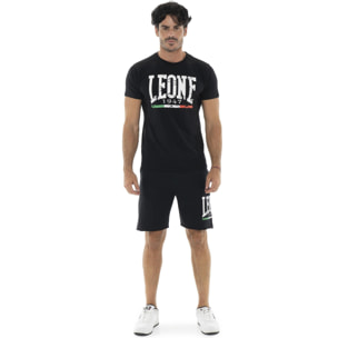 Completo set da uomo composto da t-shirt e pantaloncini vintage Leone Basic