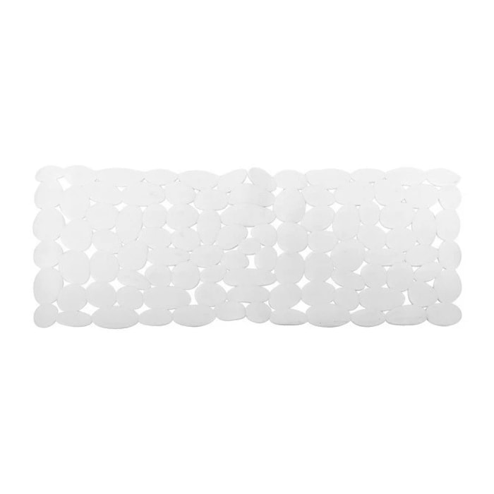 Tapis Fond de baignoire PVC MARATHON 73x36cm Blanc Spirella