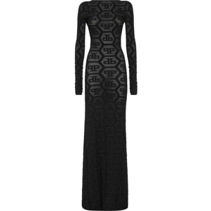 PHILIPP PLEIN Long Dress MONOGRAM