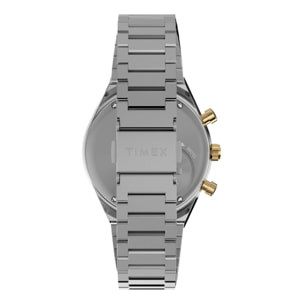 Reloj Timex TW2W64200 Hombre Analogico Cuarzo con Correa de Acero inoxidable