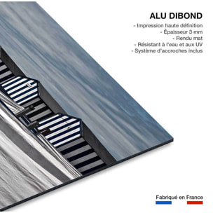 Tableau deco toiles de plage Tableau alu Dibond