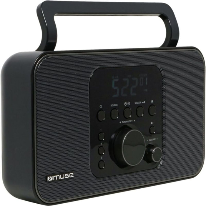 Radio FM MUSE M-091 R noir