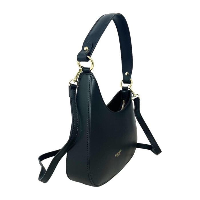 Borsa a spalla Cheval Firenze Camilla Nero