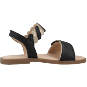 Sandalias Niña de la marca GEOX  modelo J SANDAL KARLY GIRL NEGRO