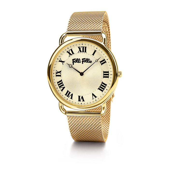 Reloj Folli Follie WF16G014BP Mujer Analogico Cuarzo con Correa de Acero