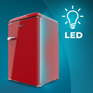 Cecotec Frigorífico retro Bolero CoolMarket TT Origin 110 Red E