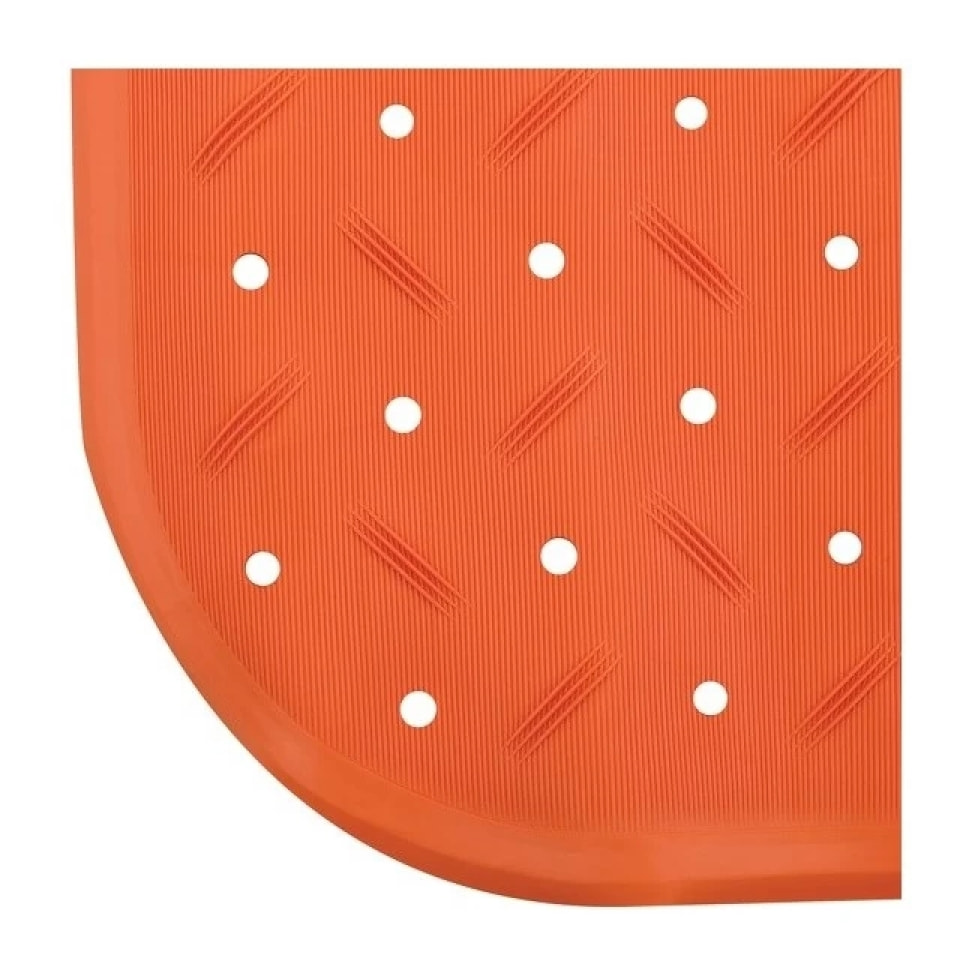 Tapis Fond de baignoire antidérapant Caoutchouc CLASS Orange MSV