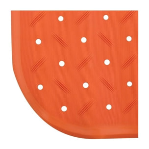 Tapis Fond de baignoire antidérapant Caoutchouc CLASS Orange MSV