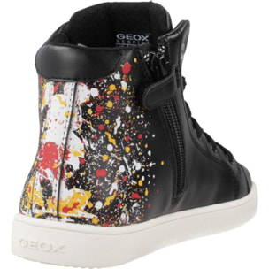 Zapatillas Niña de la marca GEOX  modelo J KATHE GIRL NEGRO