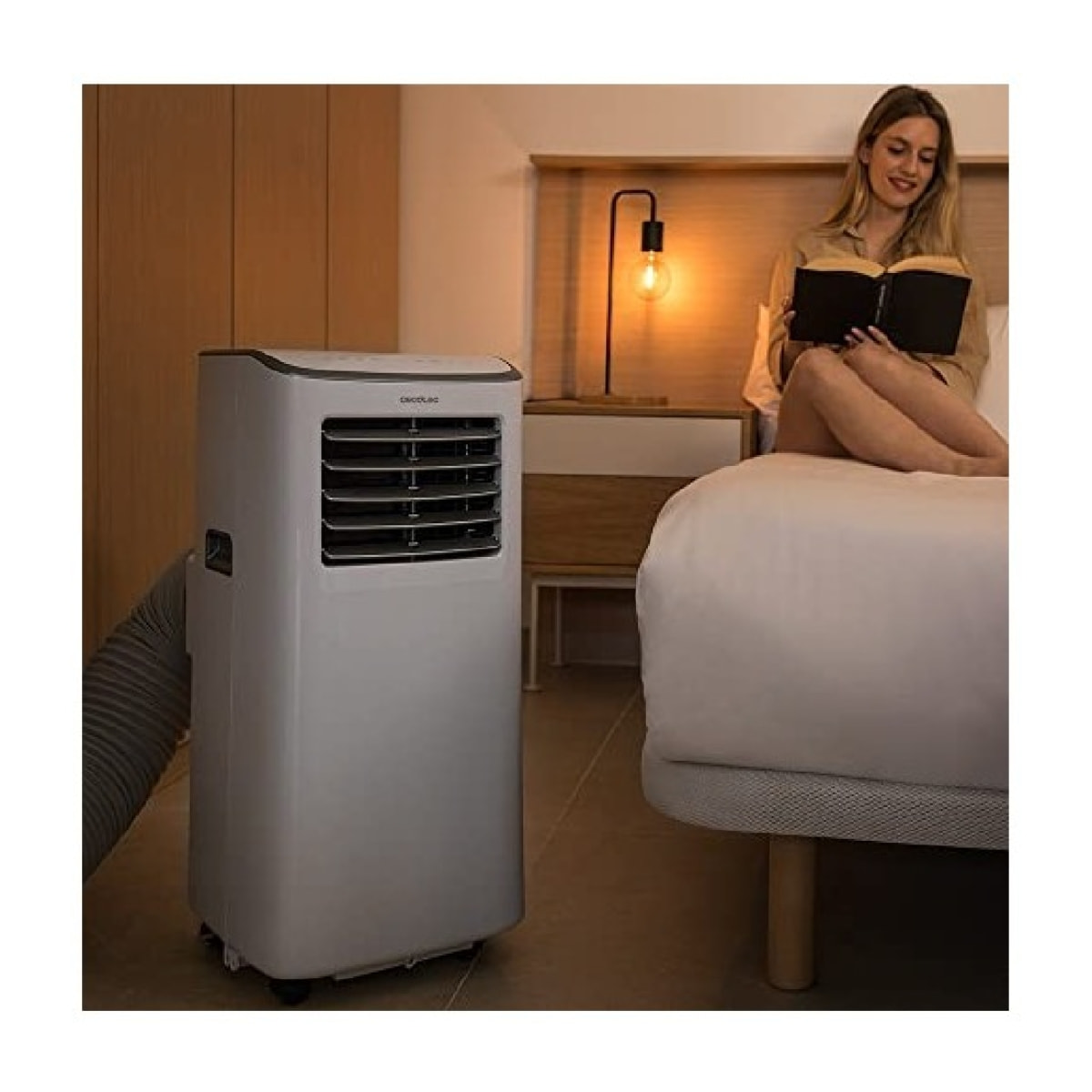 Cecotec Climatiseur portatif ForceClima 7400 Soundless Touch