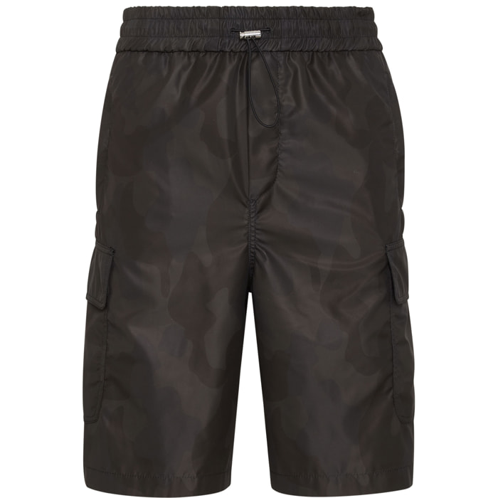 PHILIPP PLEIN Shorts CAMOUFLAGE