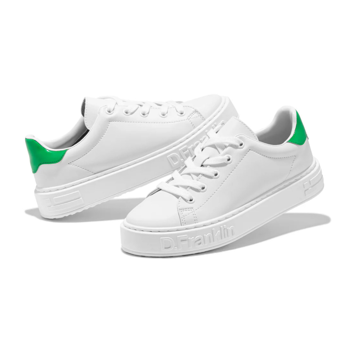 Zapatillas Unisex Casual Gumme 101 Blanco / Verde D.Franklin