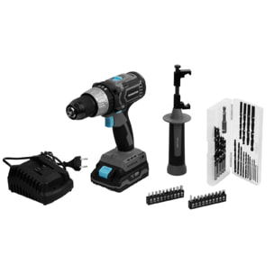 Cecotec Perceuse à percussion CecoRaptor Perfect ImpactDrill 2020 Brushless Ultr