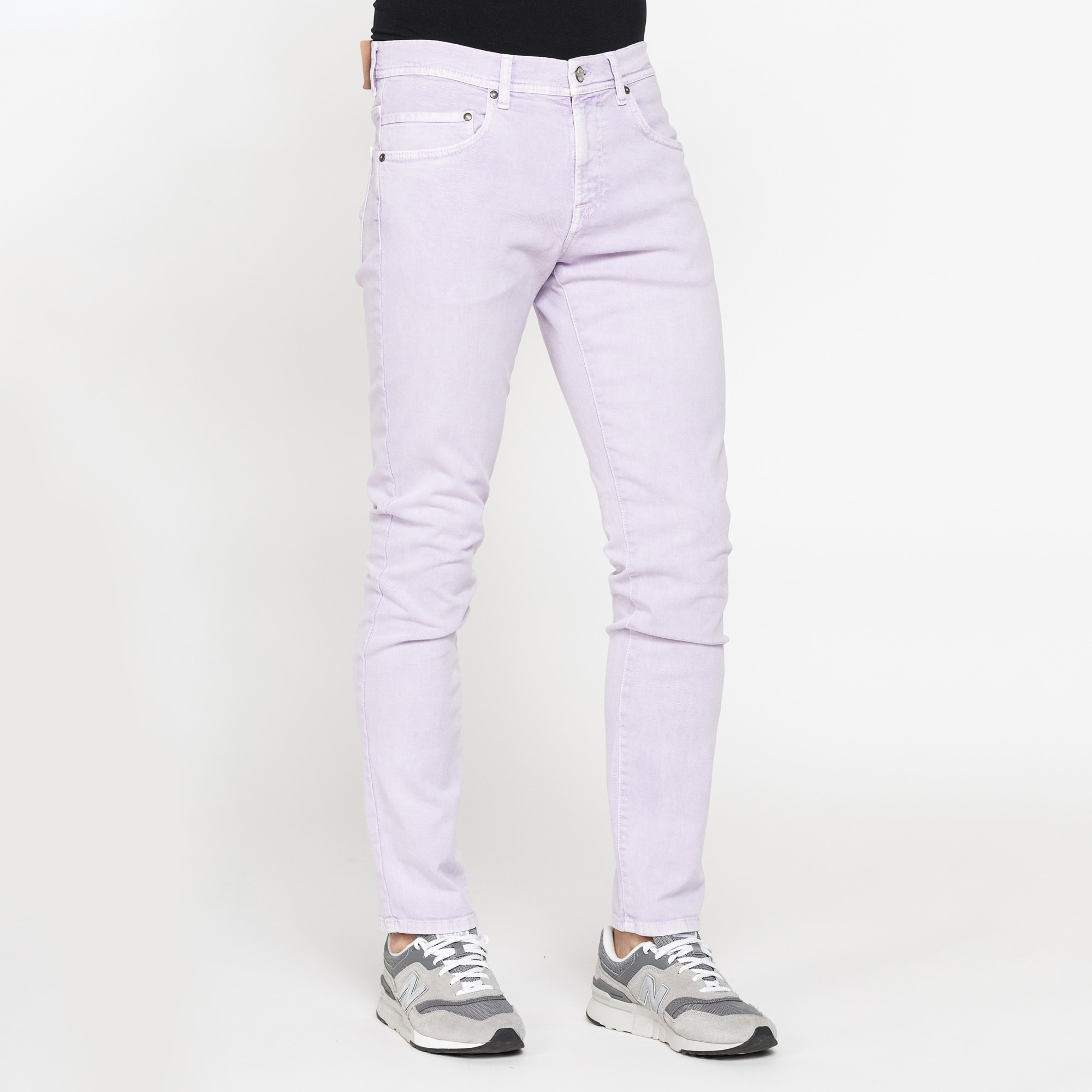 COLOR JEANS UOMO MOD. 717 SLIM FIT IN BULL DENIM SPECIAL DYED