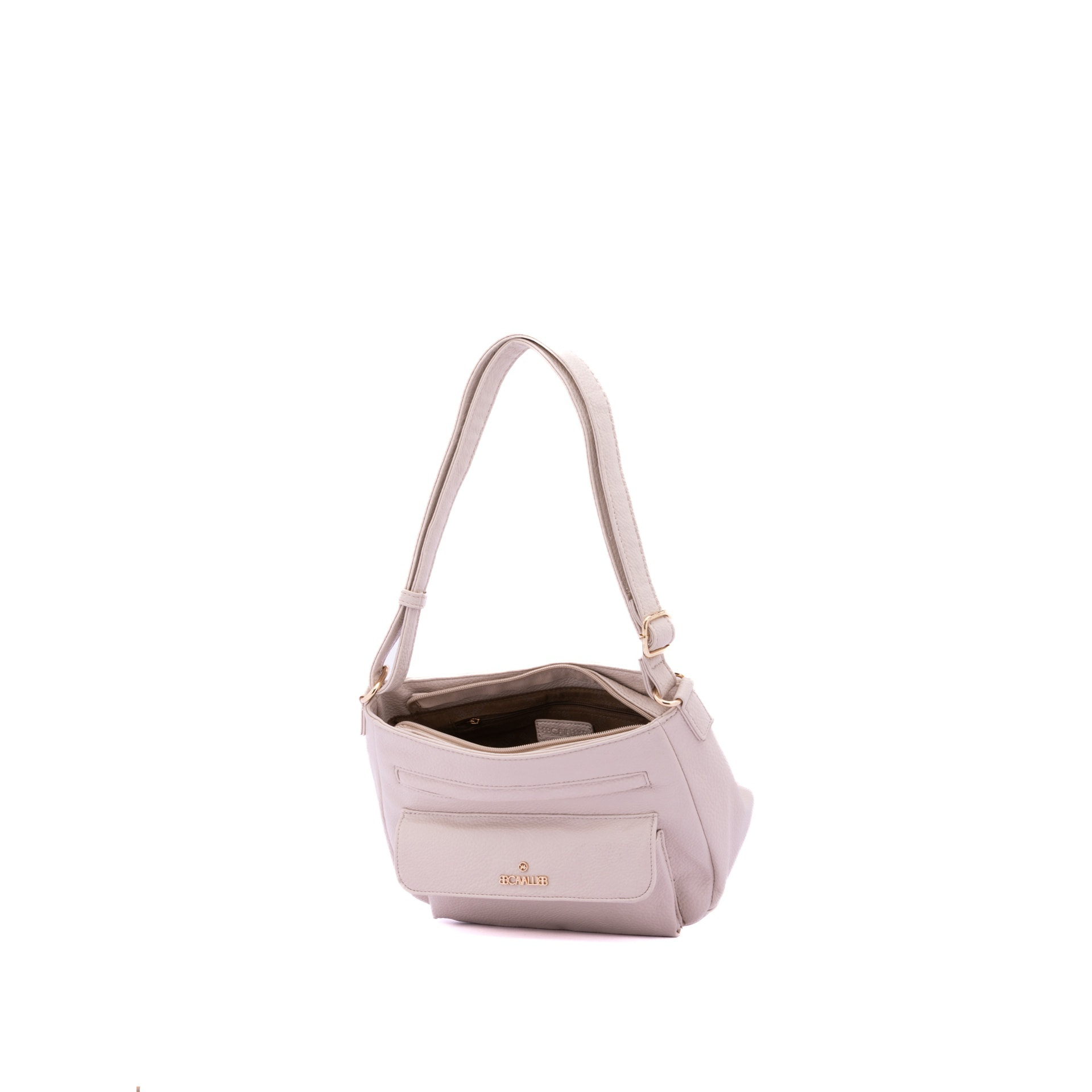 Borsa a spalla da donna - Modello False - Ecopelle - 28.0 x 20.0 x 13.0 cm
