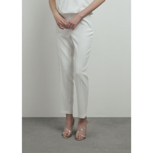 PANTALONE BIANCO CONBIPEL