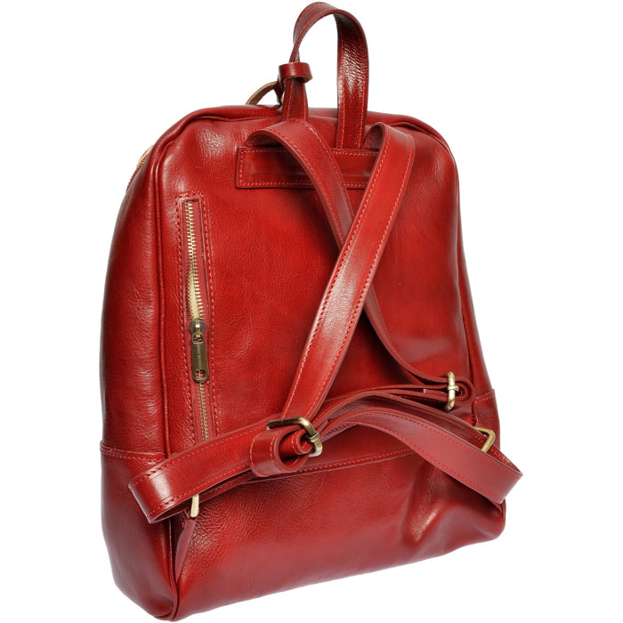 Borsa a spalla Anna Luchini Rosso