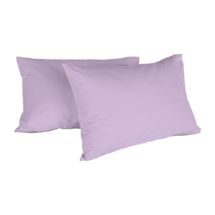 COPPIA FEDERE MAX COLOR, 100% Cotone, Made in Italy - LILLA