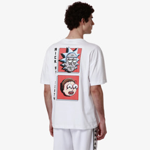 Kappa - Camisetas y tops Hombre Blanco - Authentic Marel Warner Bros
