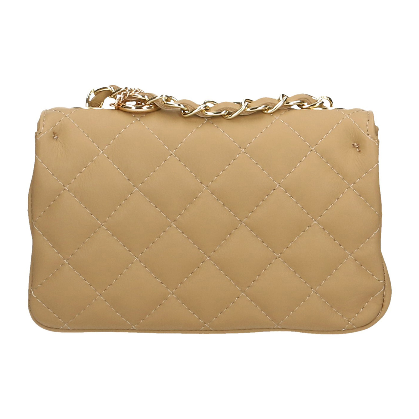 Chicca Borse Borsetta Clutch Beige