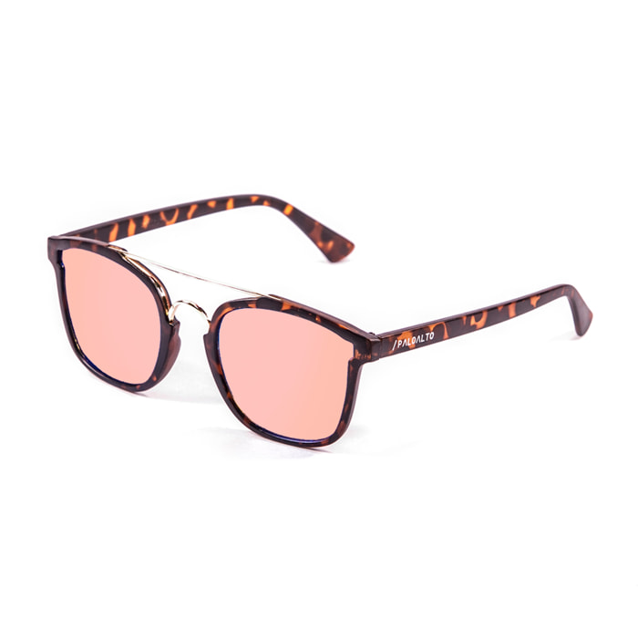 Gafas de sol PALO ALTO LIBREA - Demi marrón y rosa revo / Plana