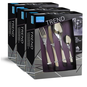 Allergo  - Cubertería de 48 piezas