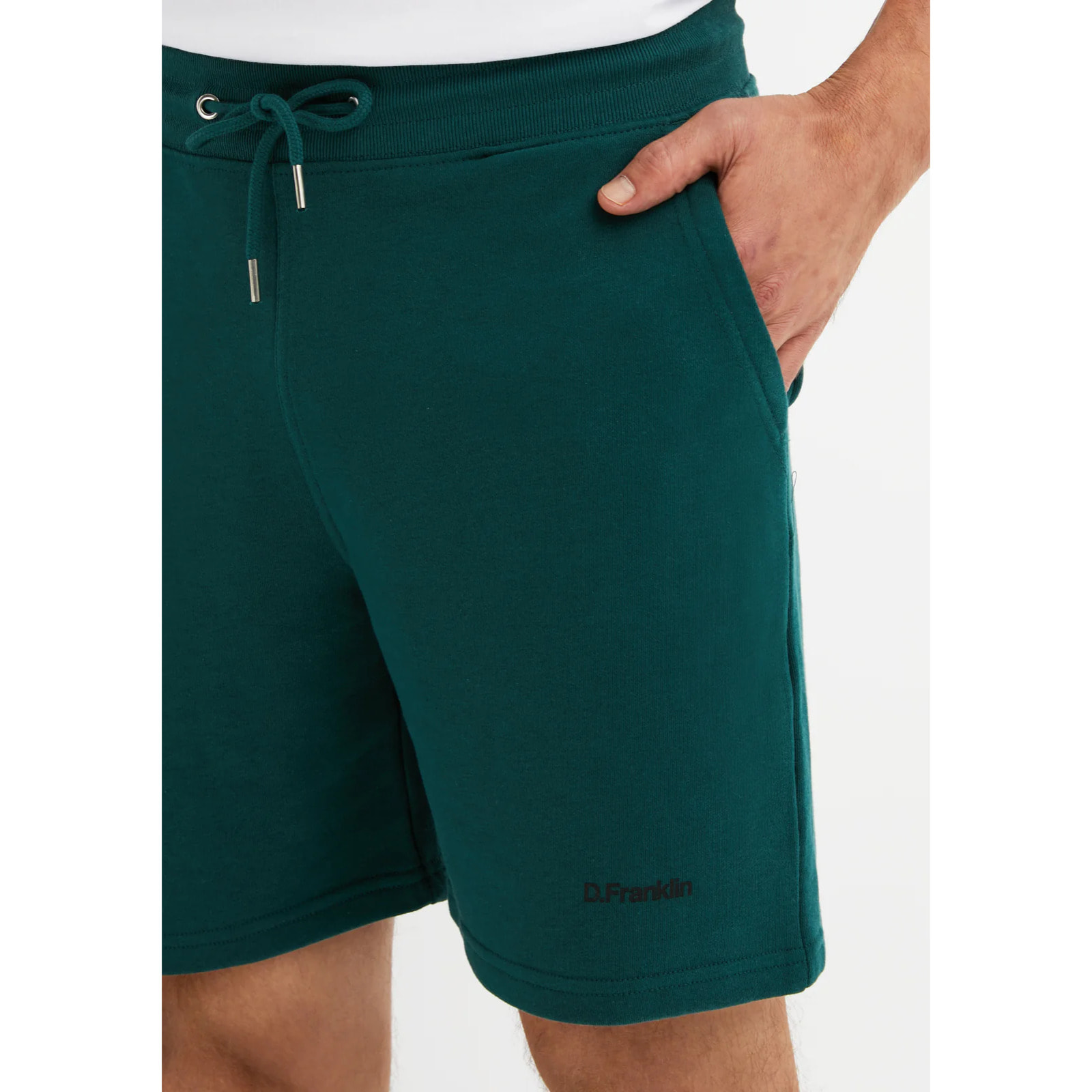 Pantalón Corto Logo Jogger Shorts Glazed en Verde D.Franklin
