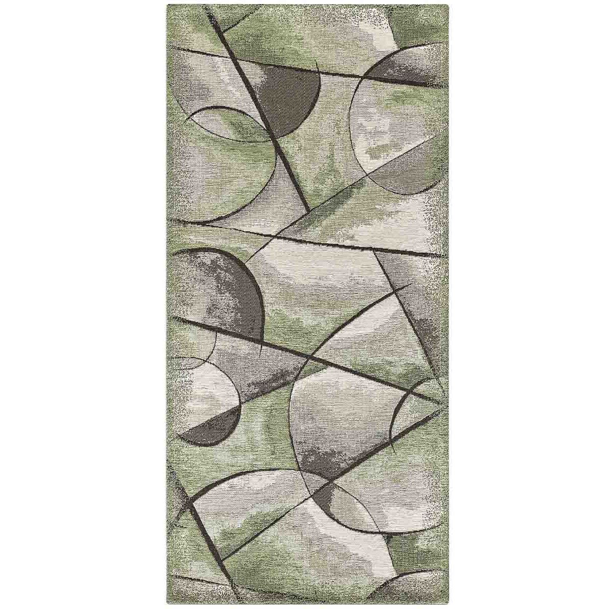 Tappeto Multiuso Cucina Bagno Moderno Verde