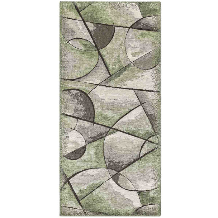 Tappeto Multiuso Cucina Bagno Moderno Verde