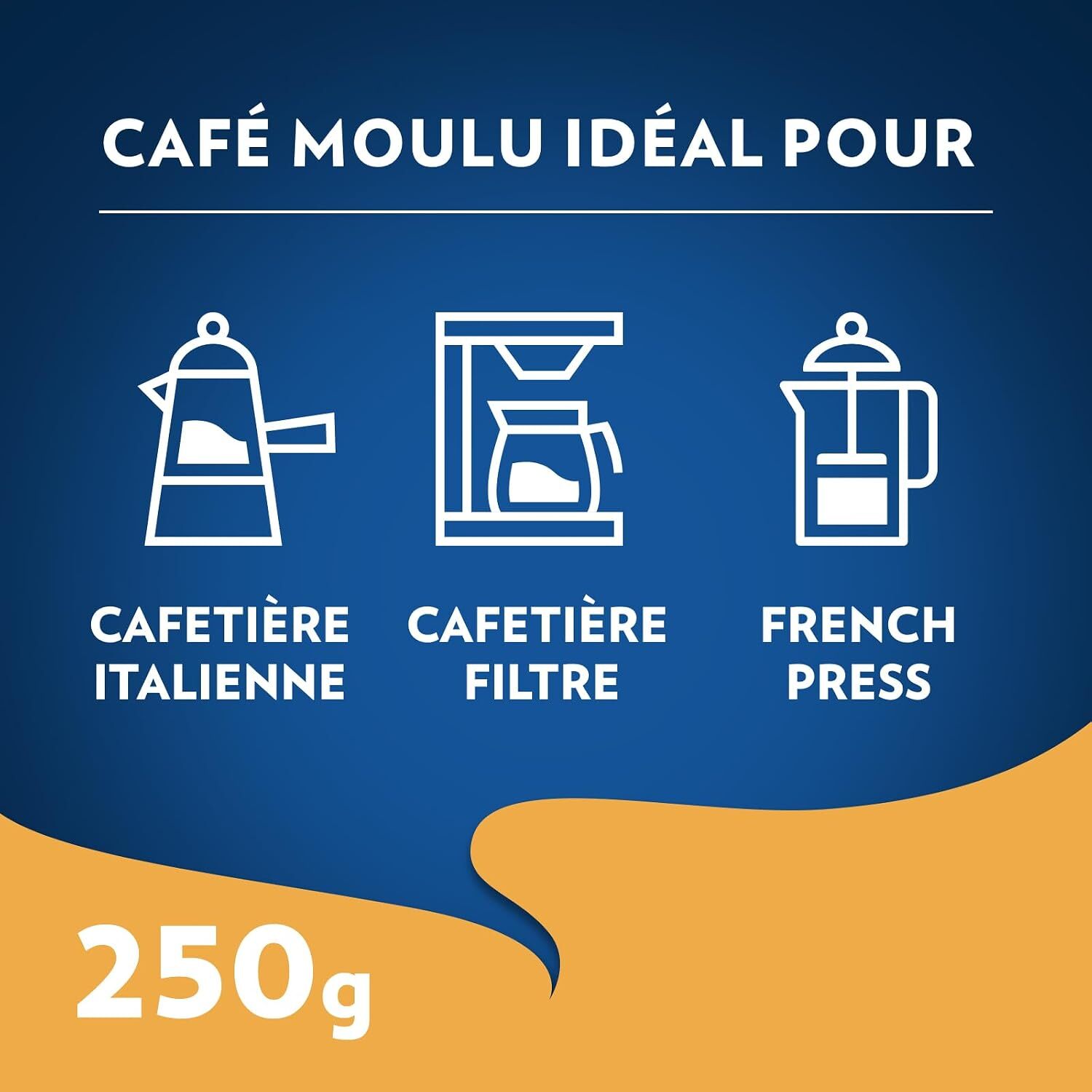 Café Moulu Dolce 2x250g