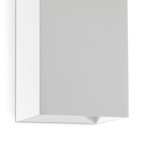 LUNE Applique carré blanche