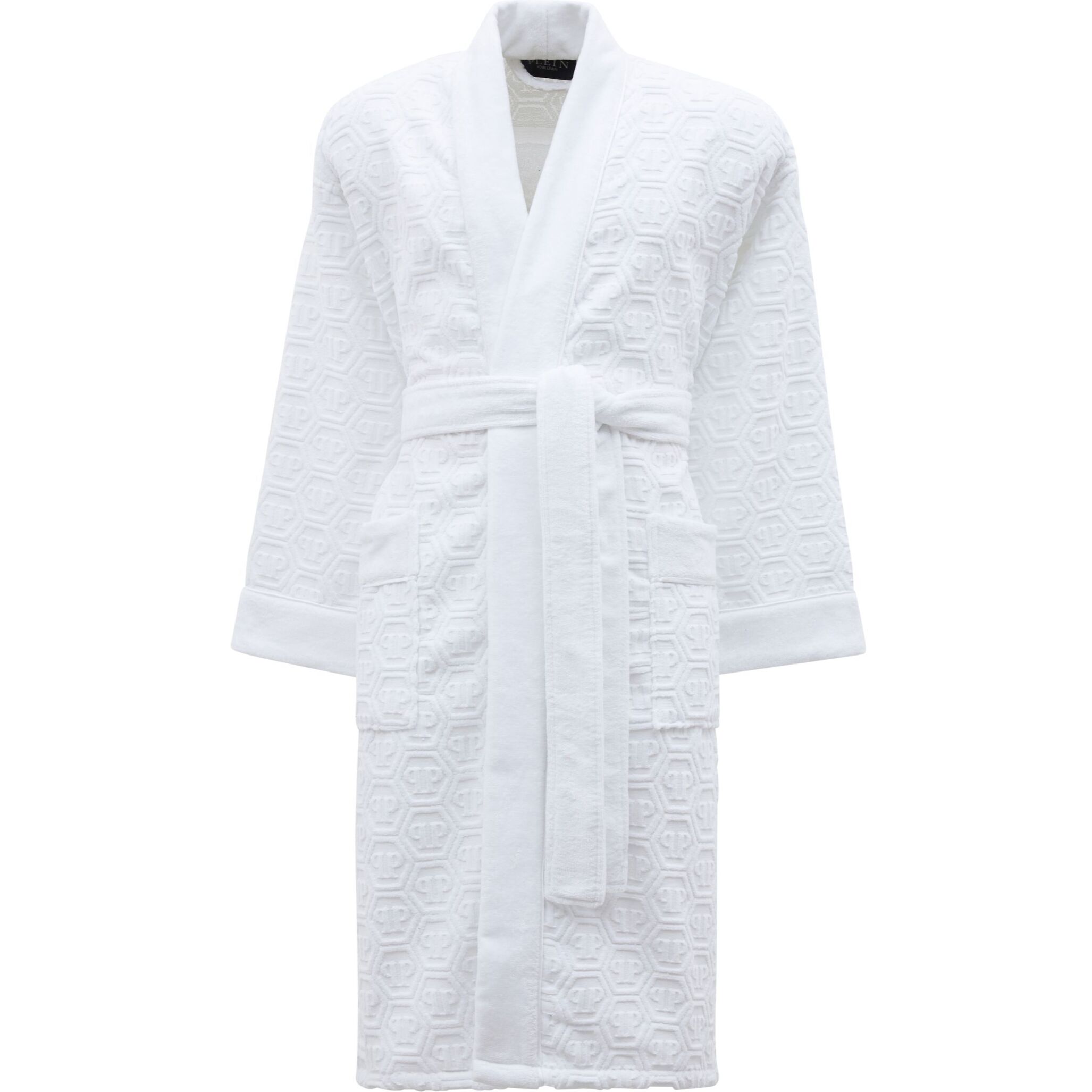 PHILIPP PLEIN Kimono Bathrobe Hexagon